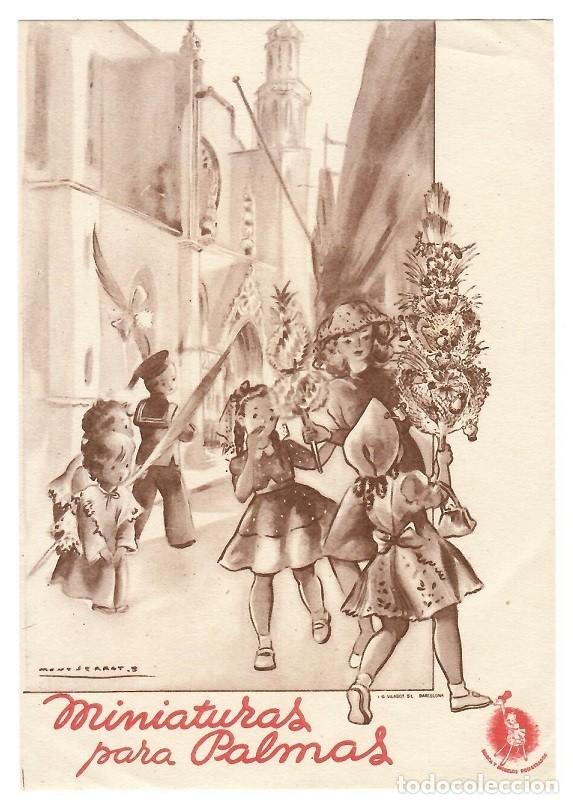 Otros Art&iacute;culos de Coleccionismo en Papel: Miniaturas para Palmas - Montserrat