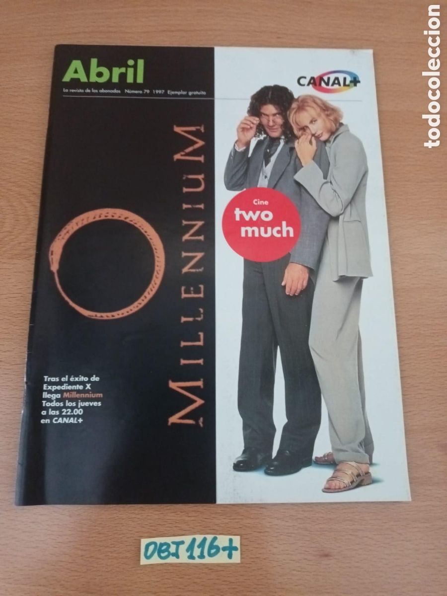 Otros art&iacute;culos de coleccionismo en papel: Revista abril: millenium - Foto 1