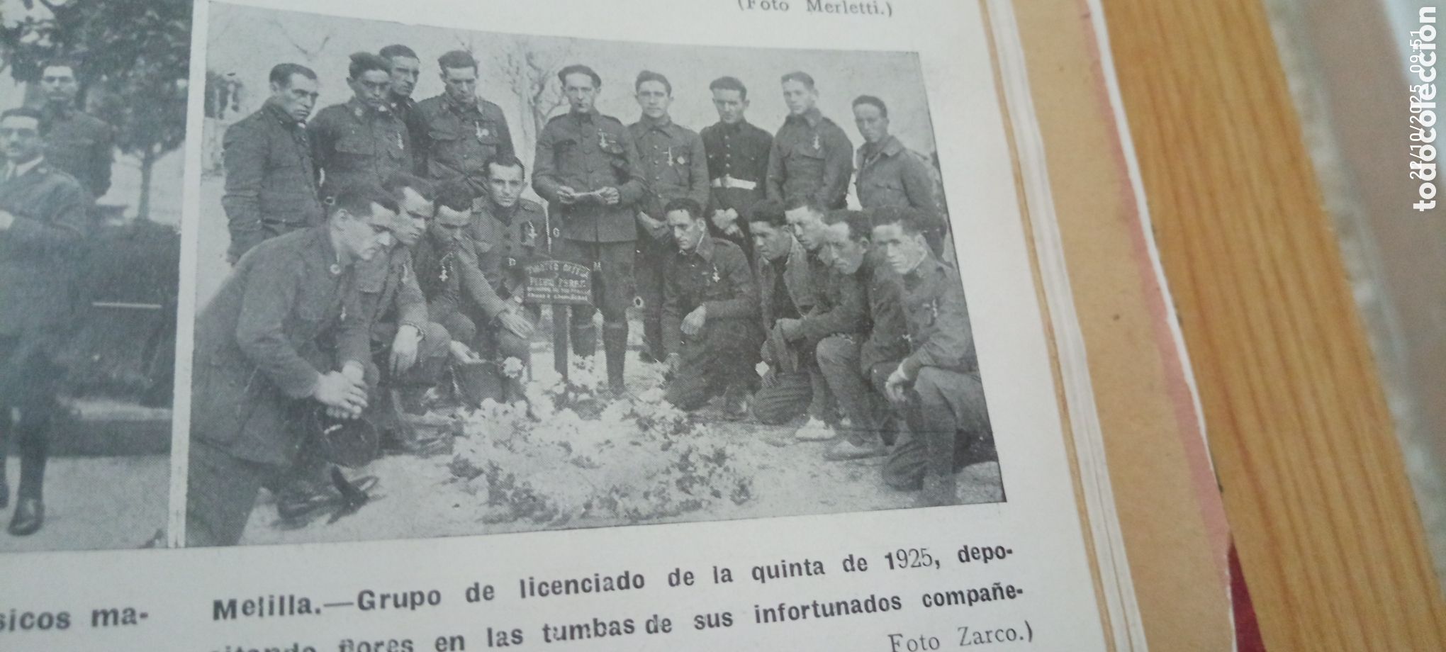 Sammelleidenschaft Andere Papierartikel: RECORTE PRENSA A&Ntilde;O 1925 LICENCIADOS DE LA QUINTA DEL 1925,