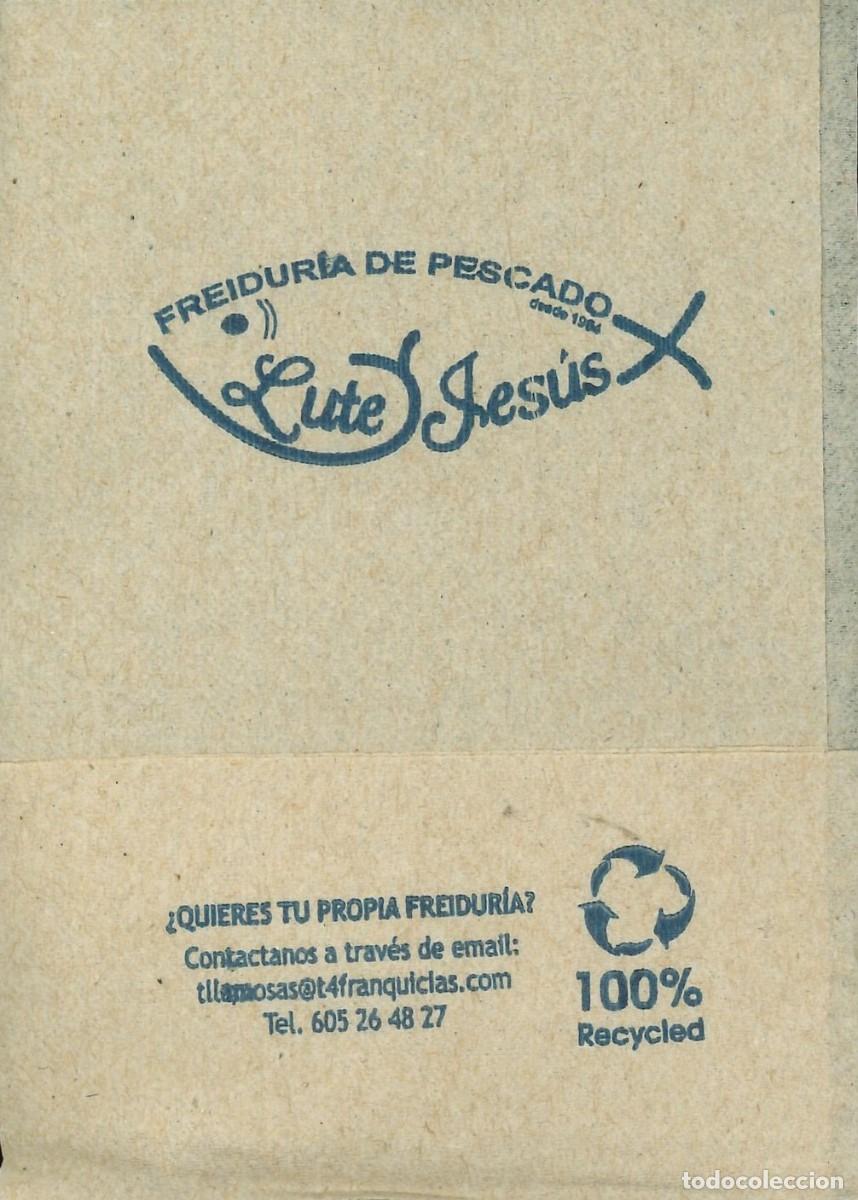 Otros Art&iacute;culos de Coleccionismo en Papel: SERVILLETA PAPEL - FREIDURIA DE PESCADOS LUTE JESUS - ALMU&Ntilde;ECAR (GRANADA)