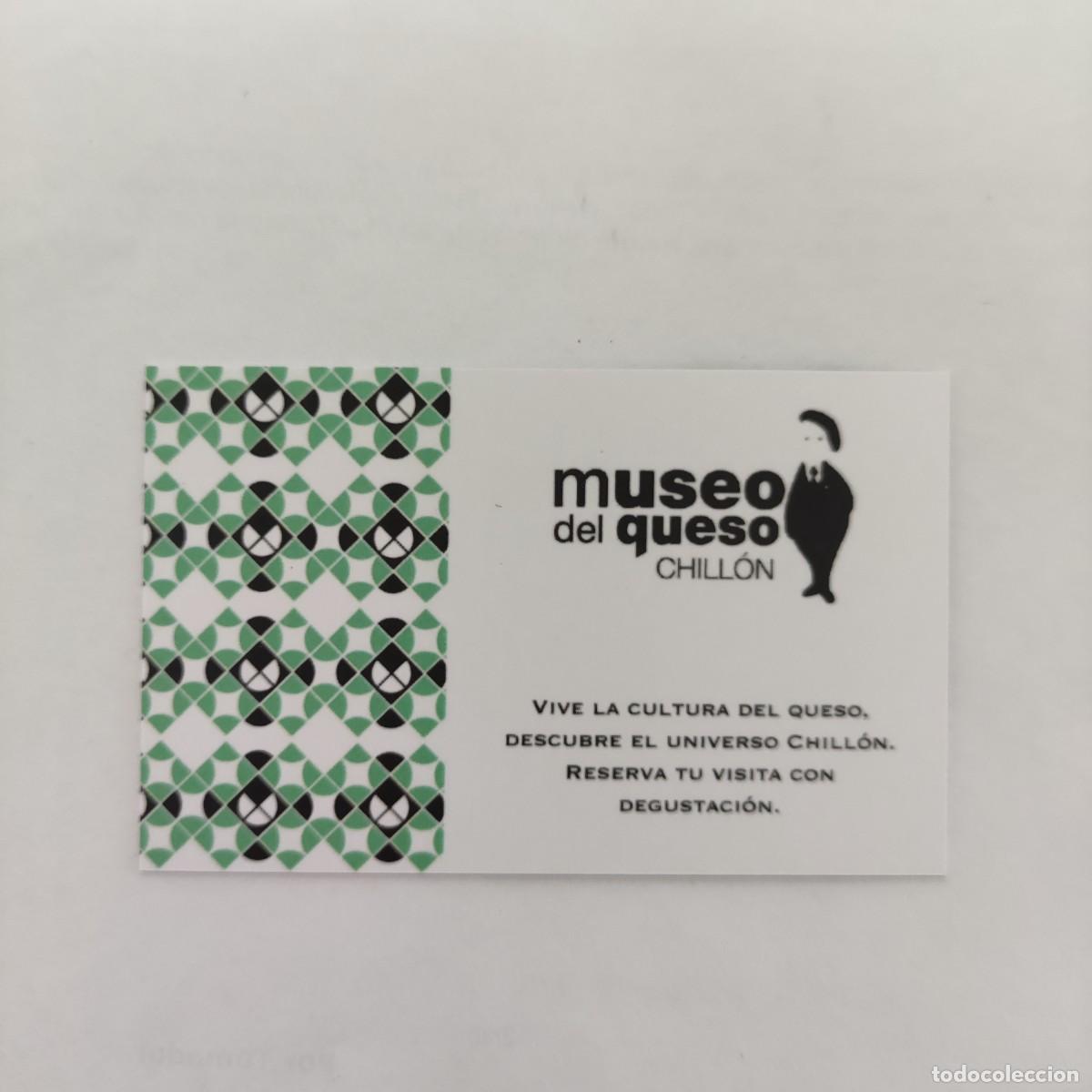Otros art&iacute;culos de coleccionismo en papel: TARJETA VISITA COMERCIAL - MUSEO DEL QUESO CHILLON - TORO ZAMORA