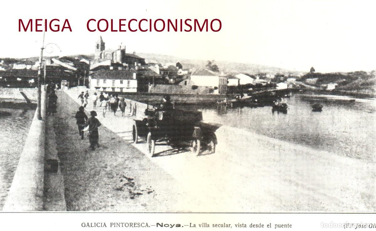 Sammelleidenschaft Andere Papierartikel: �Q319 - [A&Ntilde;O 1916]. NOYA. VISTA DESDE EL PUENTE. NOIA. CORU&Ntilde;A. GALICIA. [LEER DESCRIPCION].