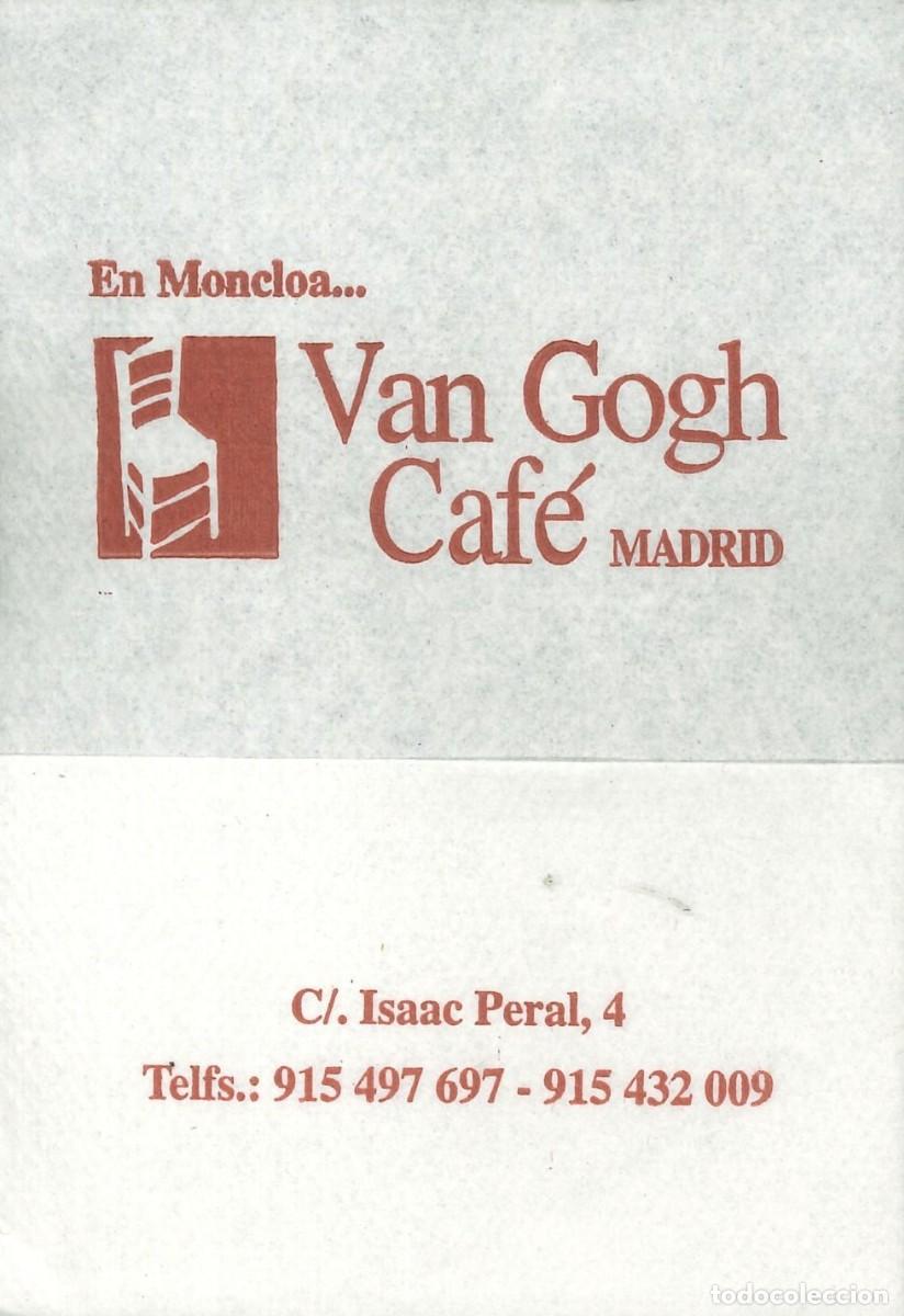 Otros Art&iacute;culos de Coleccionismo en Papel: SERVILLETA PAPEL - CAFE VAN GOGH (MADRID)