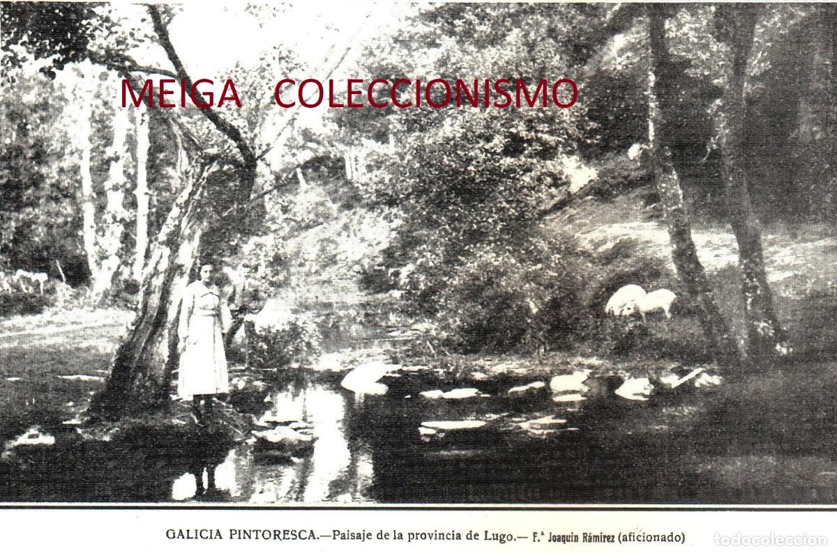 Paper Collecting Others: �Q330 - [A&Ntilde;O 1918]. LUGO. PAISAJE DE LA PROVINCIA. GALICIA. [LEER DESCRIPCION].
