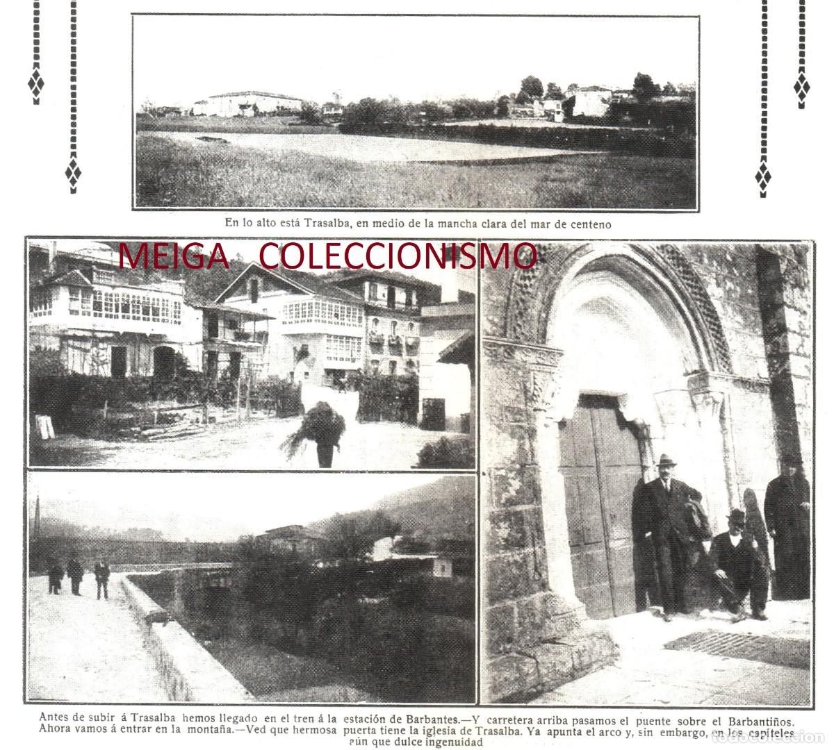 Sammelleidenschaft Andere Papierartikel: �Q339 - [A&Ntilde;O 1918]. ORENSE. ASCENCION A TRASALBA. TRASALVA. GALICIA. [LEER DESCRIPCION].