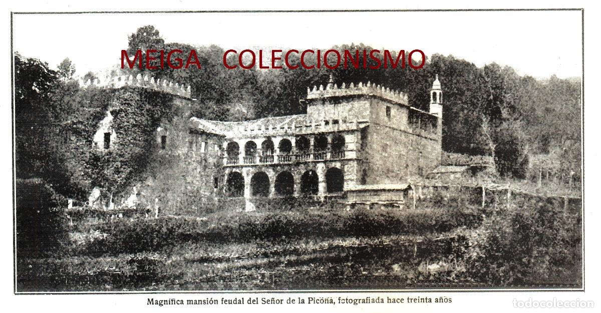Paper Collecting Others: �Q346 - [A&Ntilde;O 1918]. SALCEDA DE CASELAS. CASA SE&Ntilde;ORIAL DE LA PICO&Ntilde;A. GALICIA. [LEER DESCRIPCION].