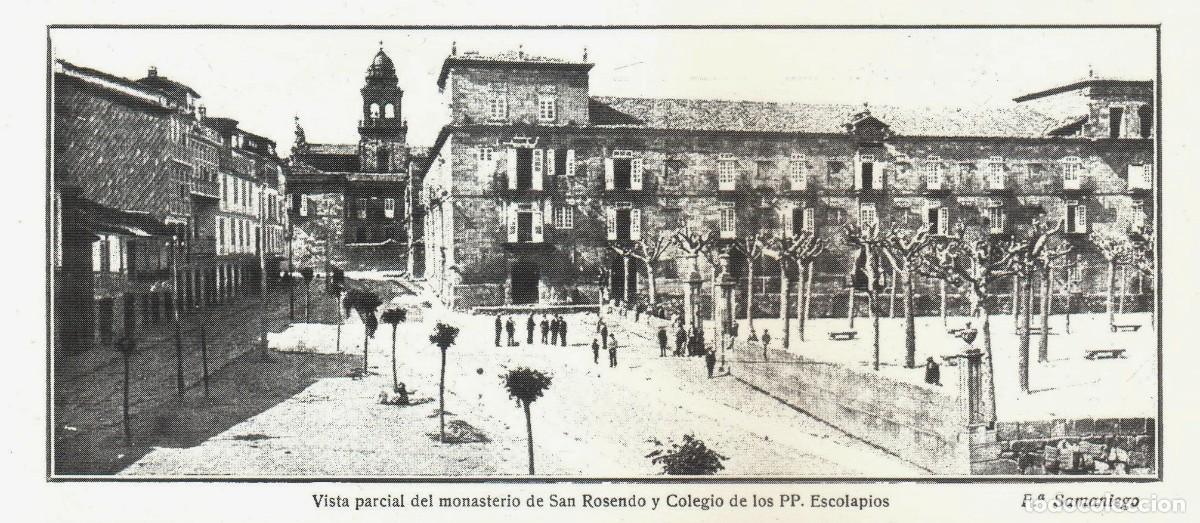 Collectionnisme Papier divers: �Q352 - [A&Ntilde;O 1918]. CELANOVA. MONASTERIO. CLAUSTRO. SEMINARIO. ORENSE. GALICIA. [LEER DESCRIPCION].