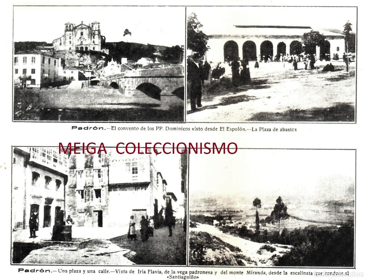 Sammelleidenschaft Andere Papierartikel: �Q368 - [A&Ntilde;O 1917]. PADRON. IRIA FLAVIA. CONVENT. PLAZA. PONTEVEDRA. GALICIA. [LEER DESCRIPCION].