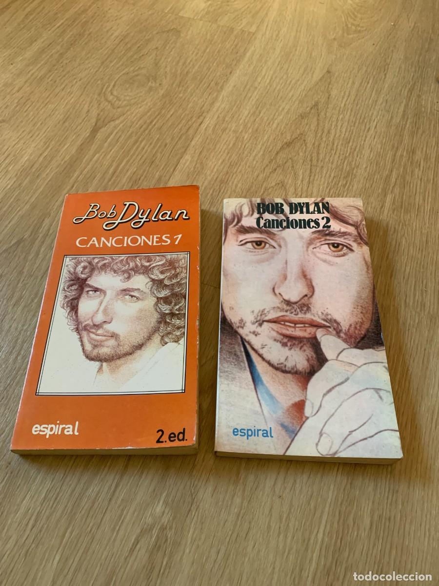 Otros art&iacute;culos de coleccionismo en papel: 2 LIBROS. BON DYLAN. CANCIONES 1-2. - Foto 1