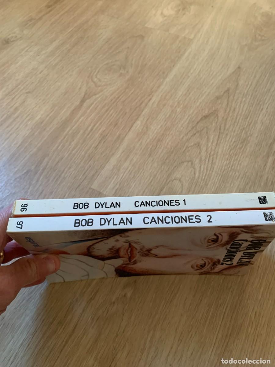 Otros art&iacute;culos de coleccionismo en papel: 2 LIBROS. BON DYLAN. CANCIONES 1-2. - Foto 2