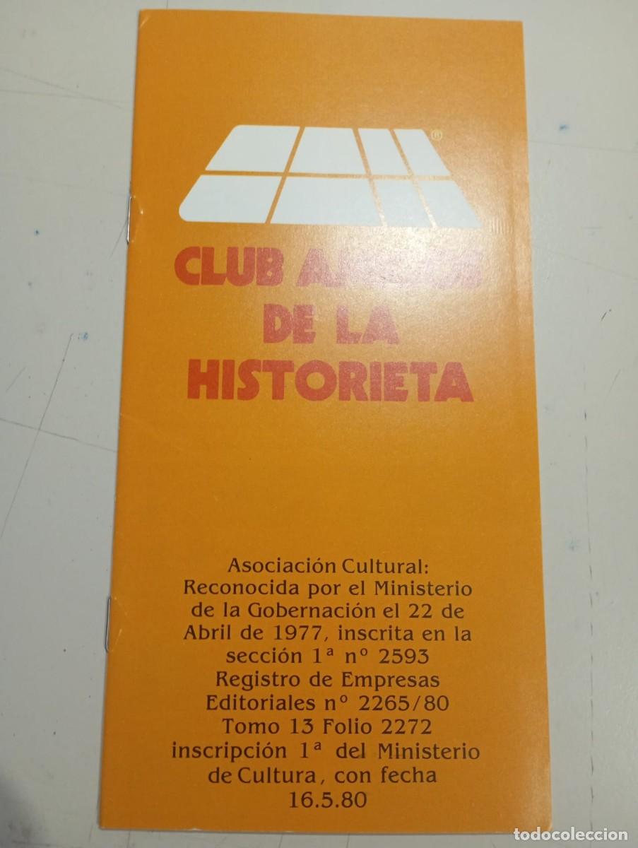 Otros Art&iacute;culos de Coleccionismo en Papel: FOLLETO CLUB DE AMIGOS DE LA HISTORIETA REF. UR MES 1-A
