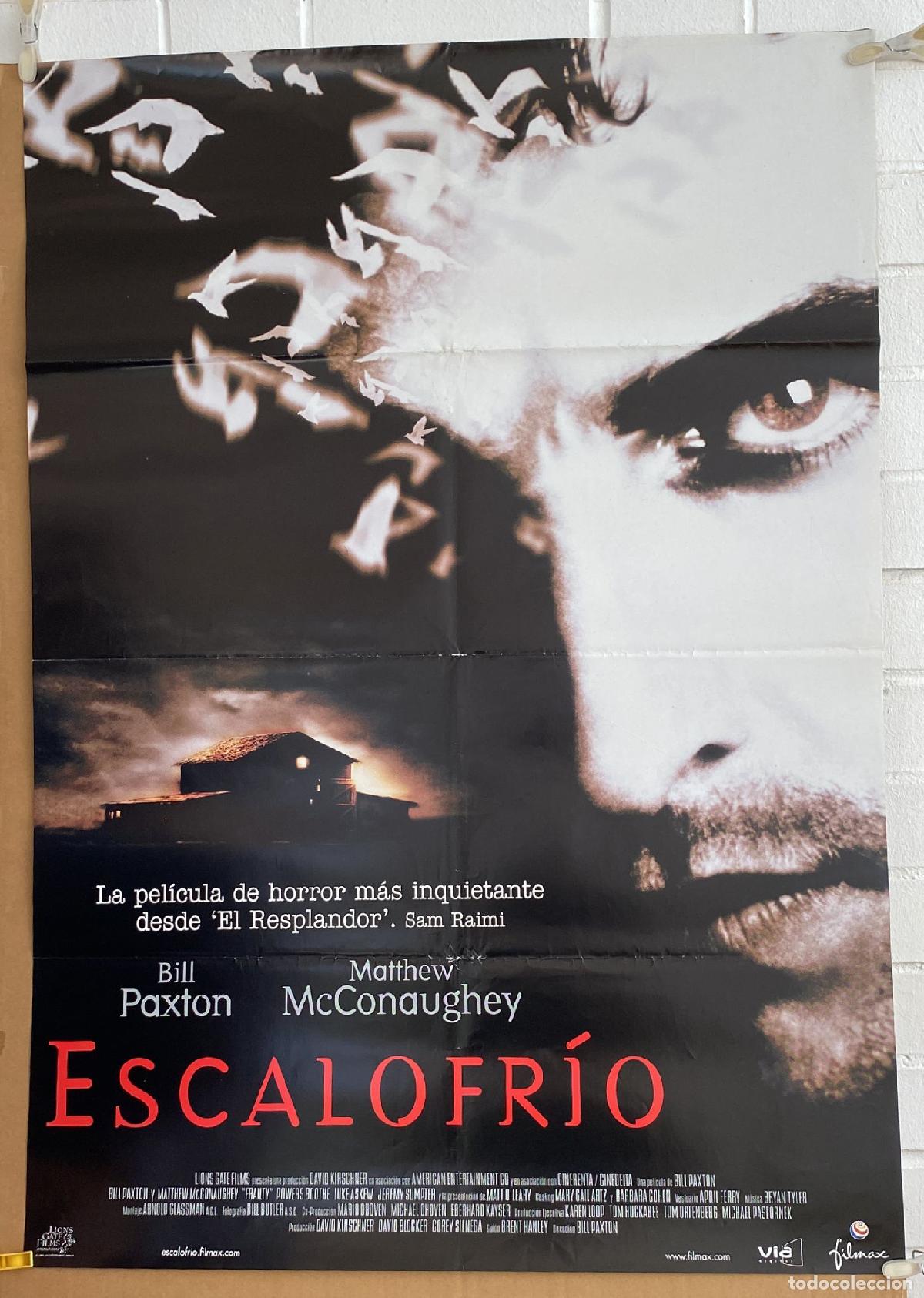 Otros Art&iacute;culos de Coleccionismo en Papel: Escalofr&iacute;o. Clasificada S. Cartel (100x70) de Estreno