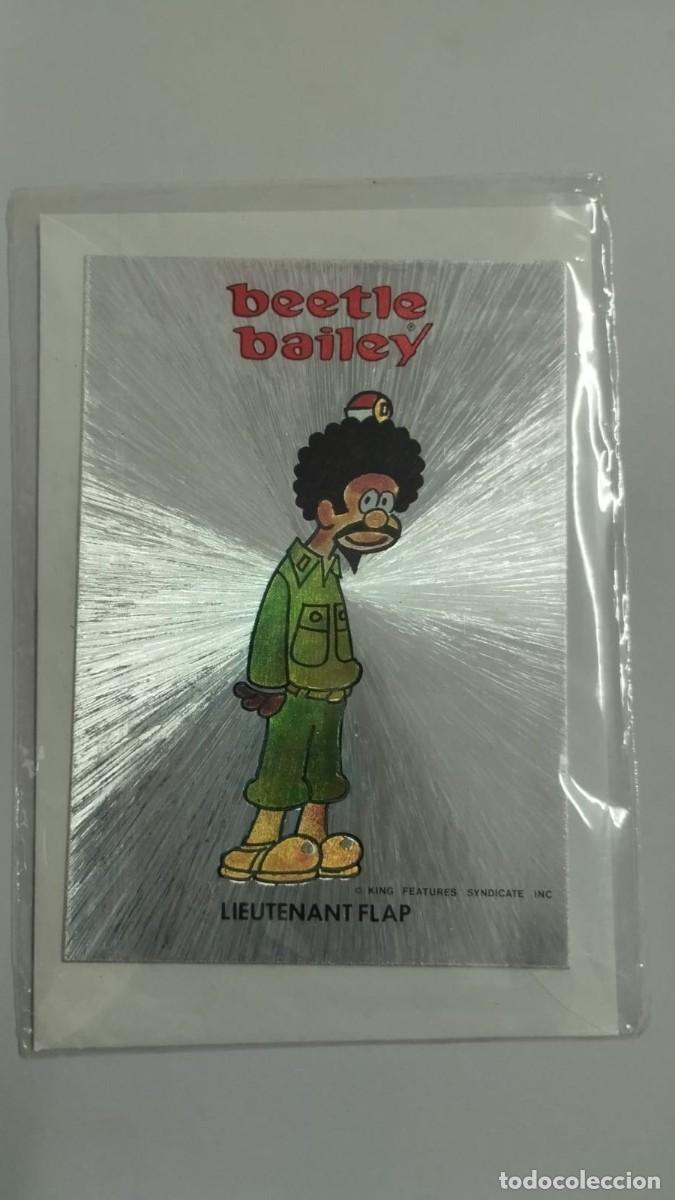 Outros artigos de papel: ANTIGUA POSTAL / OLD POSTCARD: BEETLE BAILEY , LIEUTENANT FLAP. MORT WALKER 1970