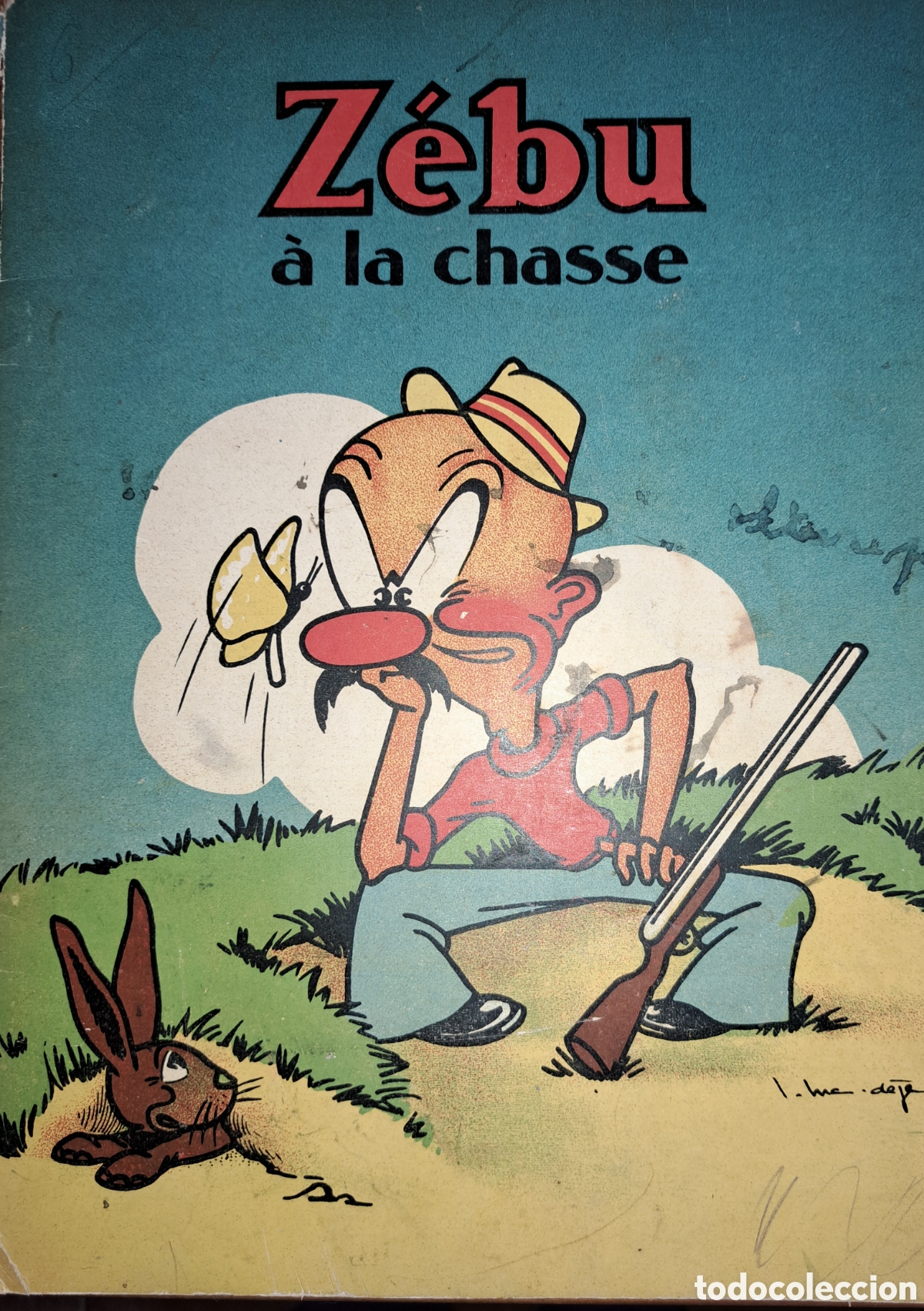 Otros art&iacute;culos de coleccionismo en papel: Zebu `a la chasseeeee - Foto 1