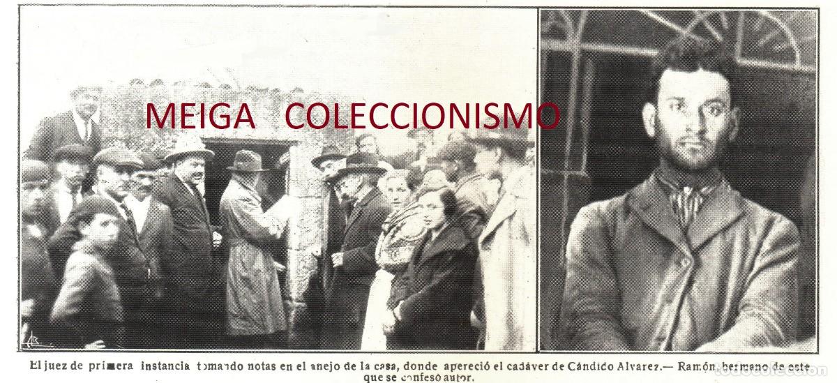 Paper Collecting Others: �Q395 - [A&Ntilde;O 1924]. SAN ANDRES DE COMESA&Ntilde;A, VIGO. PARRICIDIO. GALICIA. [LEER DESCRIPCION].