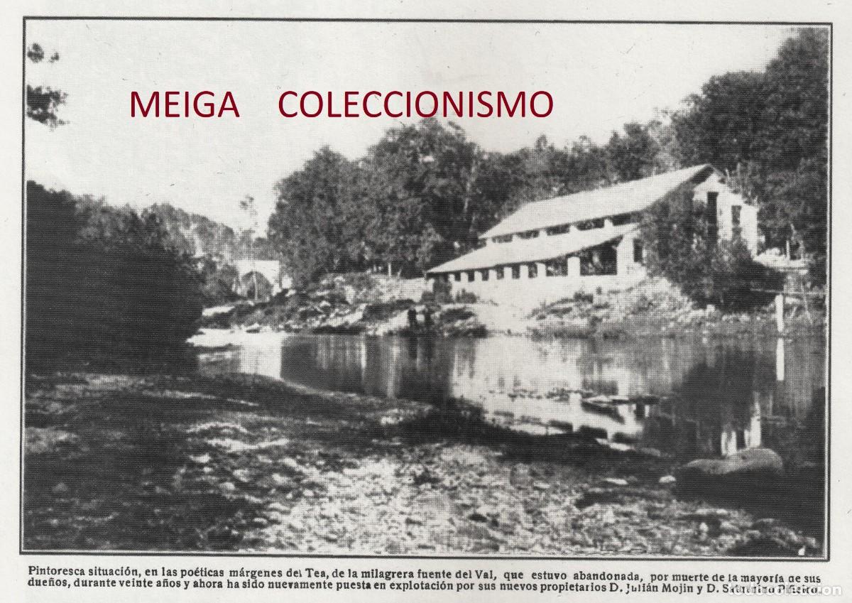 Paper Collecting Others: �Q411 - [A&Ntilde;O 1924]. FUENTES DEL VAL. RIO TEA. PUENTE. PONTEVEDRA. GALICIA. [LEER DESCRIPCION].