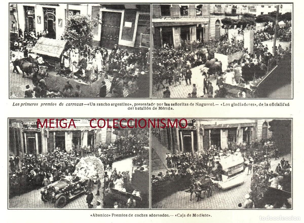 Outros artigos de papel: �Q412 - [A&Ntilde;O 1924]. ORENSE. LA BATALLA DE LAS FLORES. GALICIA. [LEER DESCRIPCION].