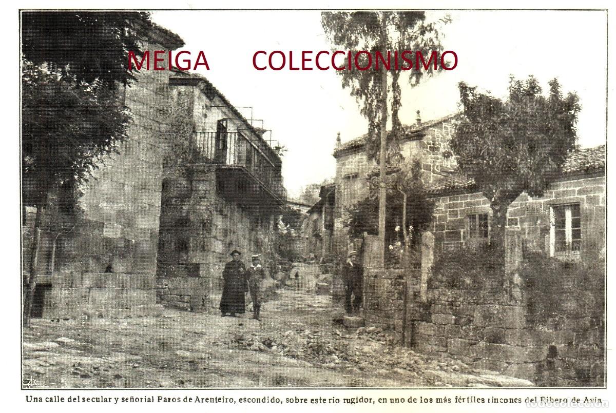 Outros artigos de papel: �Q414 - [A&Ntilde;O 1924]. PAZOS DE ARENTEIRO. ORENSE. GALICIA. [LEER DESCRIPCION].
