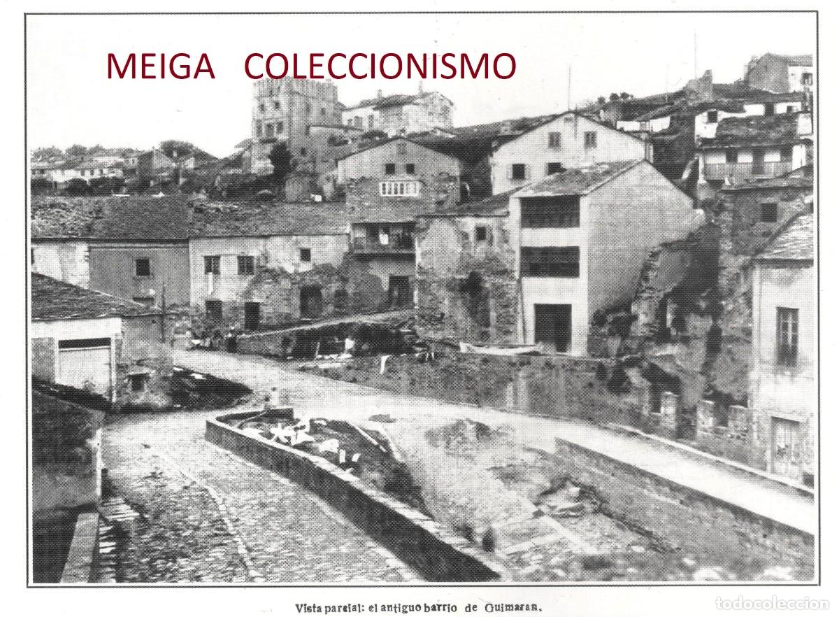 Outros artigos de papel: �Q425 - [A&Ntilde;O 1924]. RIBADEO. ANTIGUO BARRIO DE GUIMARAN. LUGO. GALICIA. [LEER DESCRIPCION].
