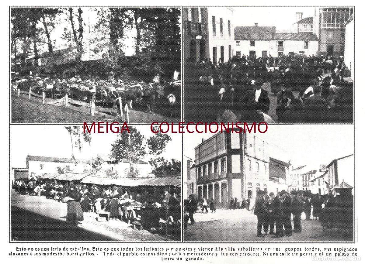 Outros artigos de papel: �Q426 - [A&Ntilde;O 1924]. CARBALLO. UN DIA DE FERIA. CORU&Ntilde;A. GALICIA. [LEER DESCRIPCION].