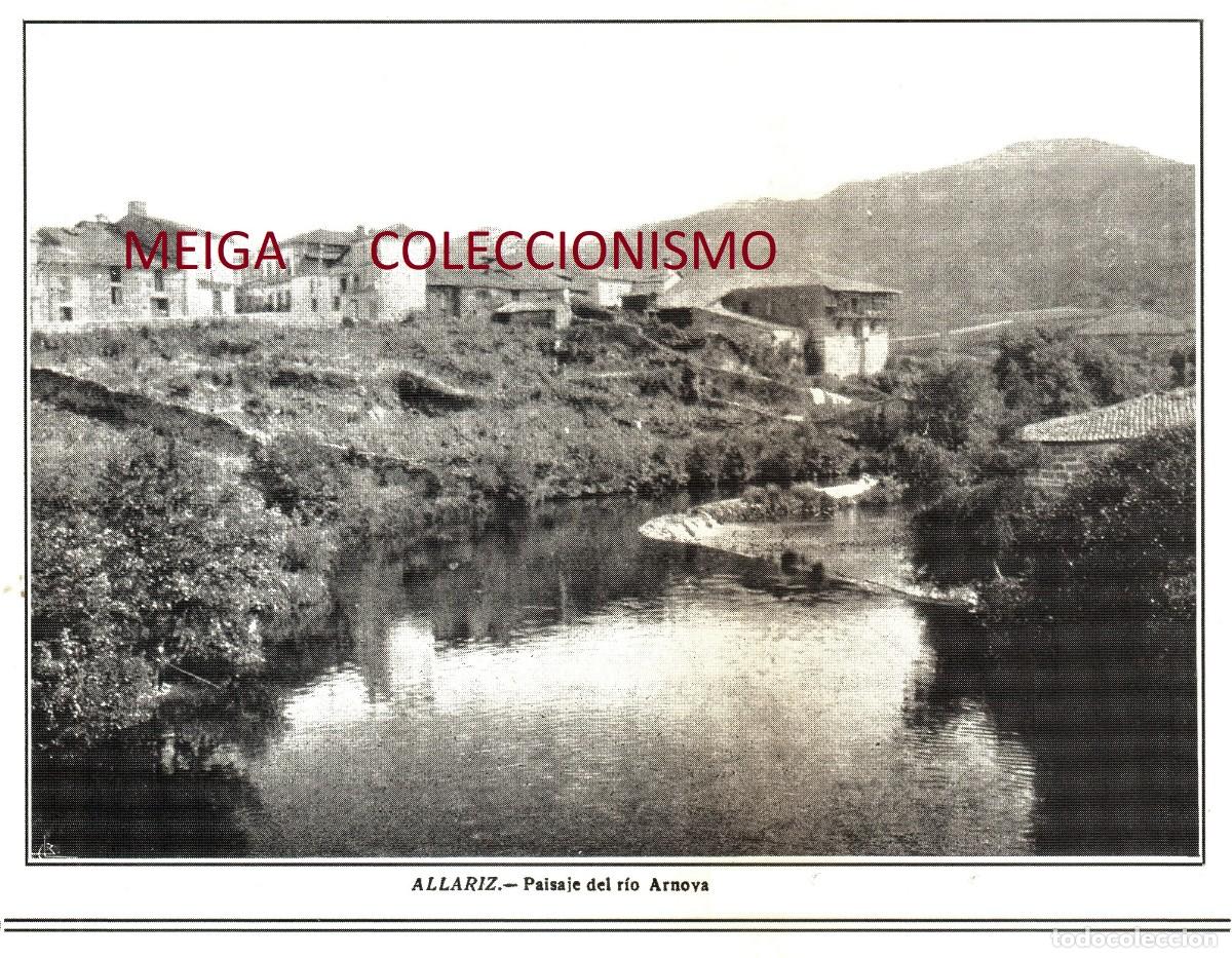 Outros artigos de papel: �Q431 - [A&Ntilde;O 1924]. ALLARIZ. RIO ARNOYA. ORENSE. GALICIA. [LEER DESCRIP].