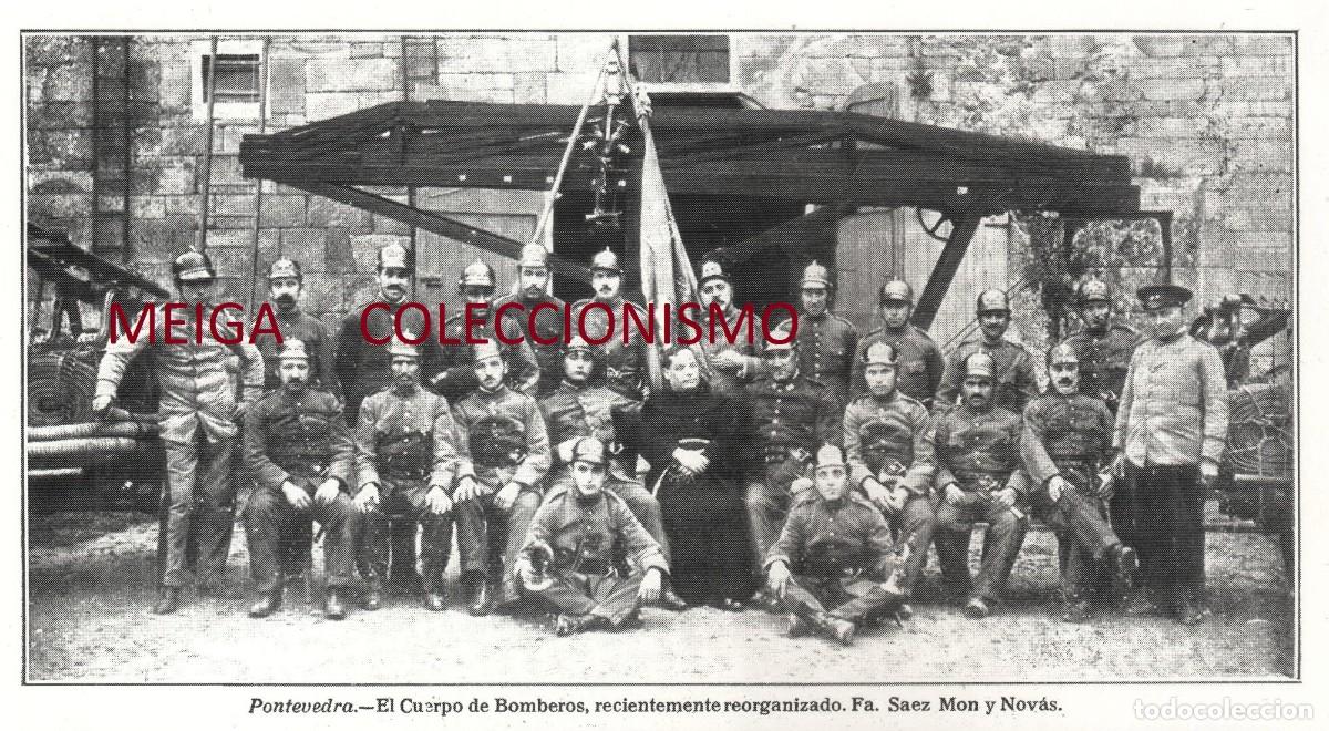 Otros Art&iacute;culos de Coleccionismo en Papel: �Q469 - [A&Ntilde;O 1925]. BOMBEROS DE PONTEVEDRA. GALICIA. [LEER DESCRIPCION].