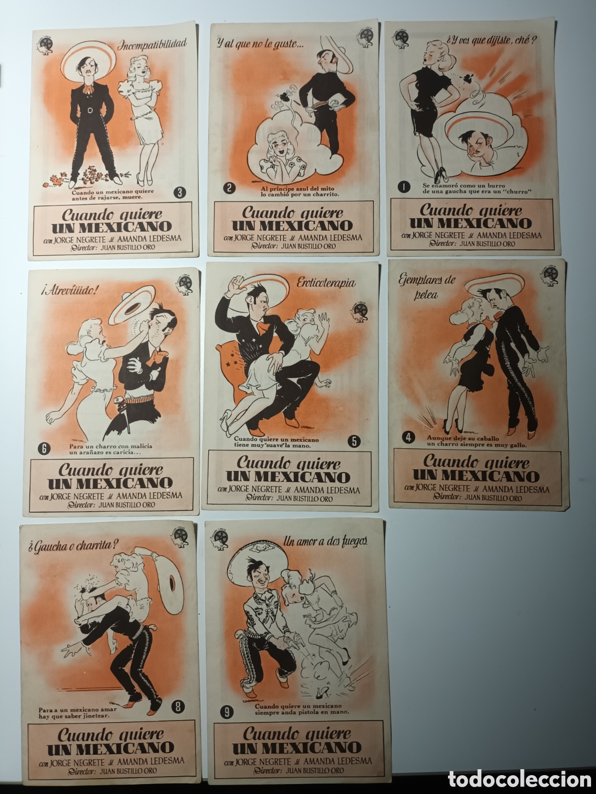 Outros artigos de papel: Programas de cine Cuando quiere un mexicano