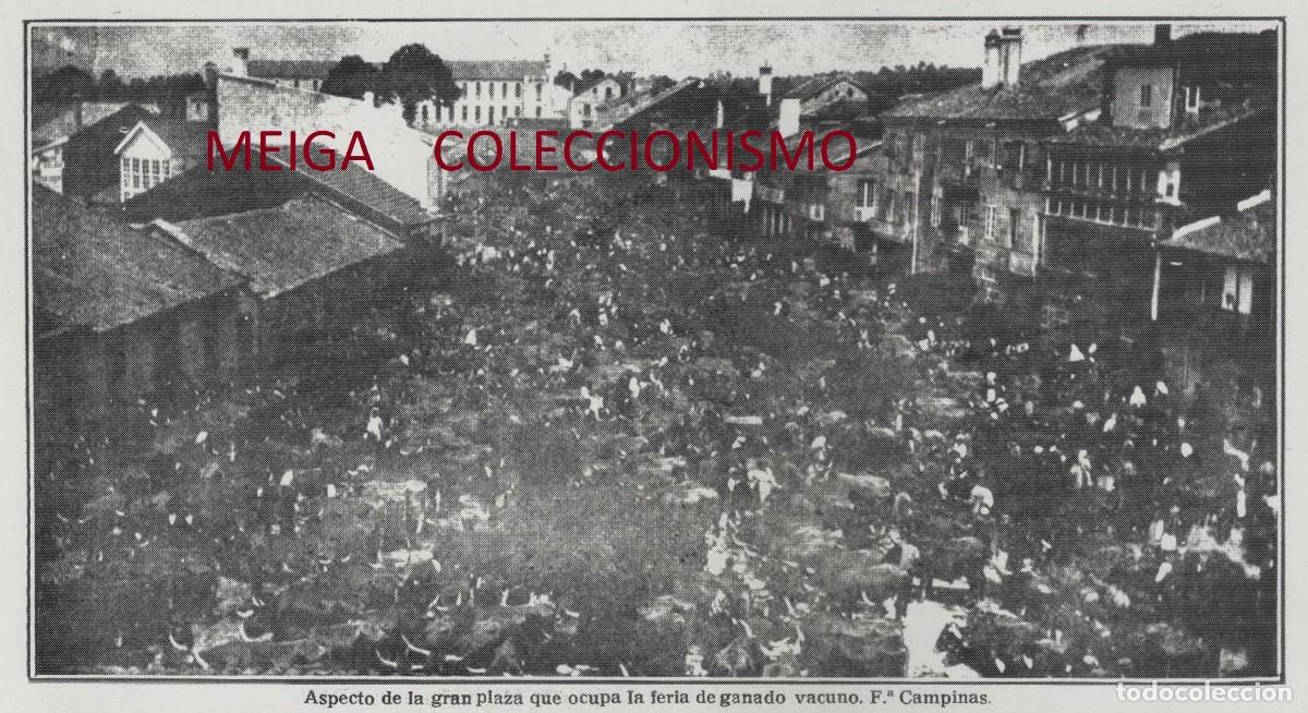 Collectionnisme Papier divers: �Q479 - [A&Ntilde;O 1925]. CARBALLI&Ntilde;O. FIERA DE GANADO. ORENSE. GALICIA. [LEER DESCRIPCION].