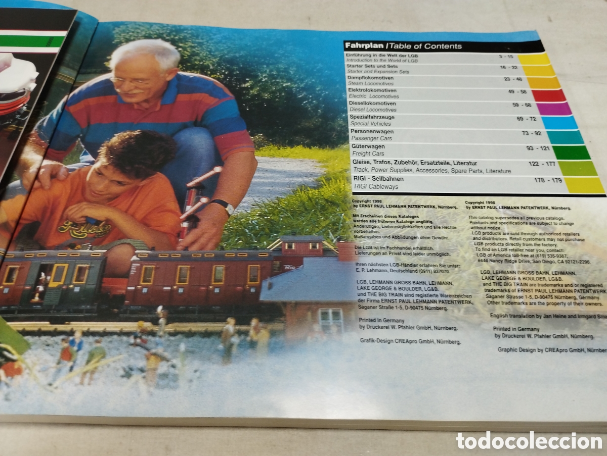 Otros art&iacute;culos de coleccionismo en papel: LGB-Gesamtkatalog, 1998 - Foto 2