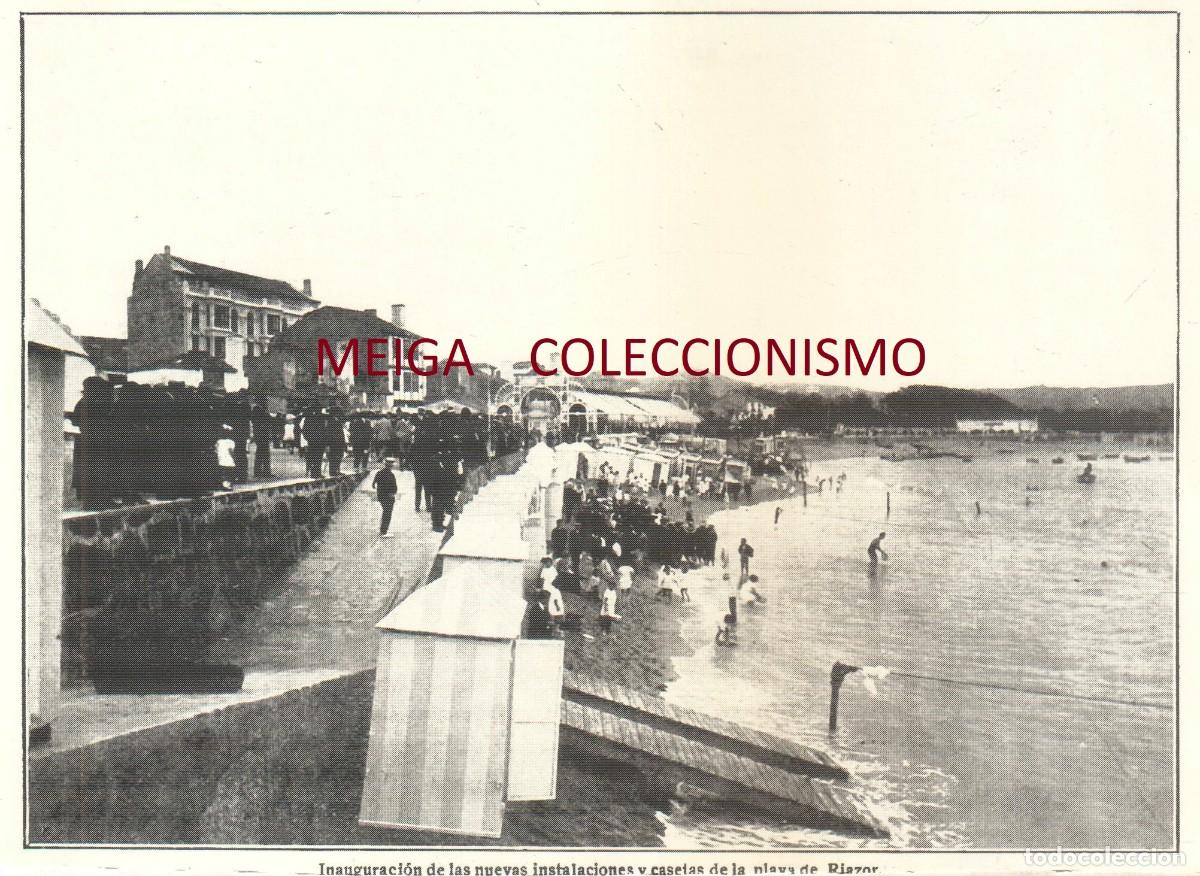 Outros artigos de papel: �Q488 - [A&Ntilde;O 1922]. CORU&Ntilde;A. INAUGURACION NUEVAS CASETAS EN RIAZOR. GALICIA. [LEER DESCRIPCION].