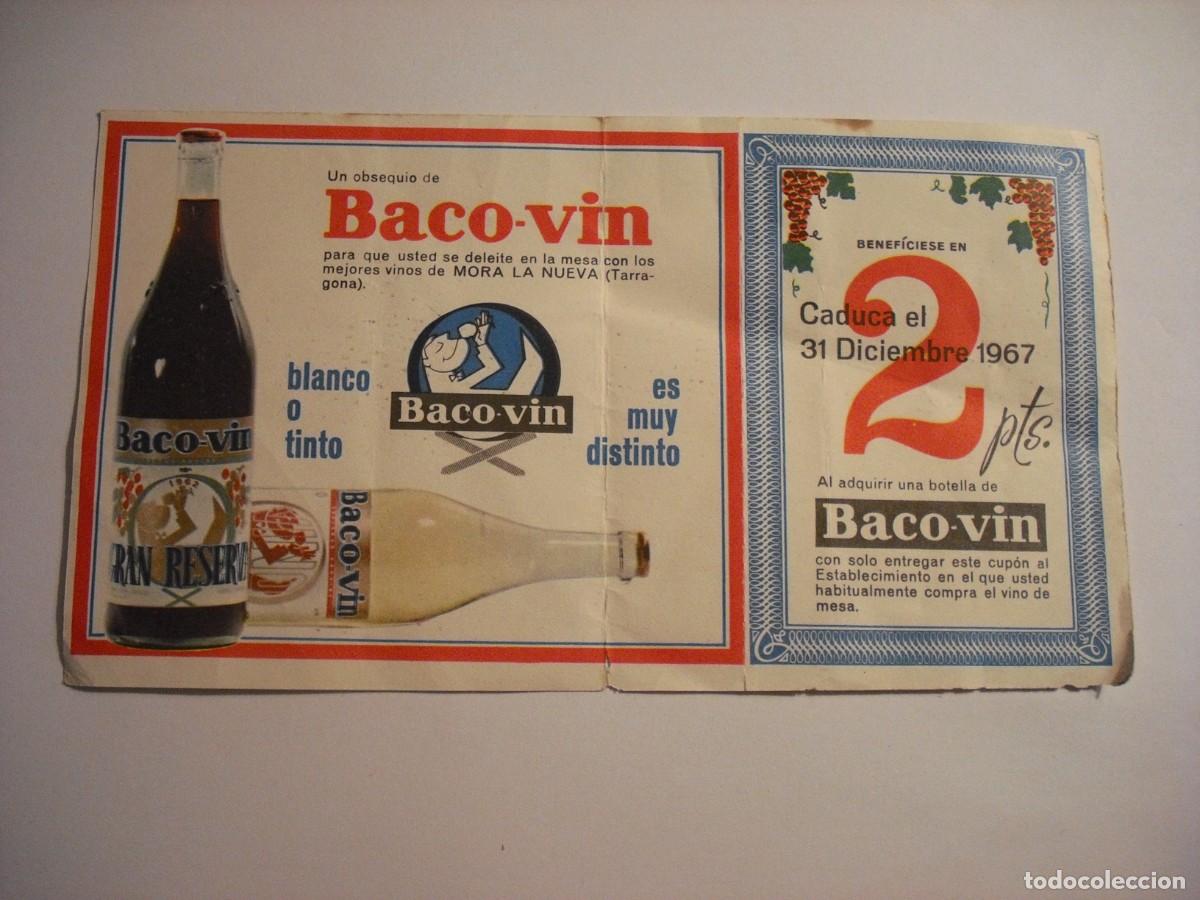 Outros artigos de papel: BACO VI, BLANCO O TINTO ES MUY DISTINTO. PUBLICIDAD 1967