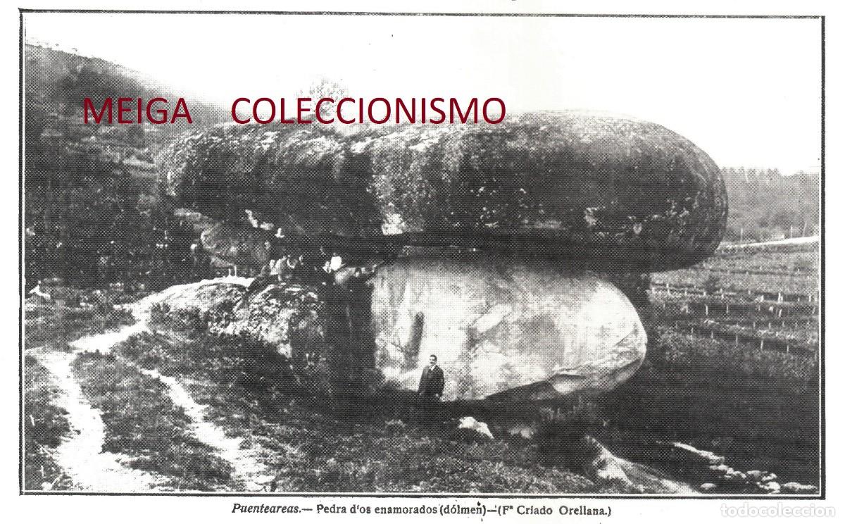 Collectionnisme Papier divers: �Q496 - [A&Ntilde;O 1922]. PONTEAREAS. DOLMEN. PONTEVEDRA. GALICIA. [LEER DESCRIPCION].