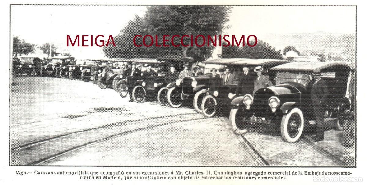 Paper Collecting Others: �Q507 - [A&Ntilde;O 1922]. VIGO. CARABANA DE AUTOMOVILES. PONTEVEDRA. GALICIA. [LEER DESCRIPCION].
