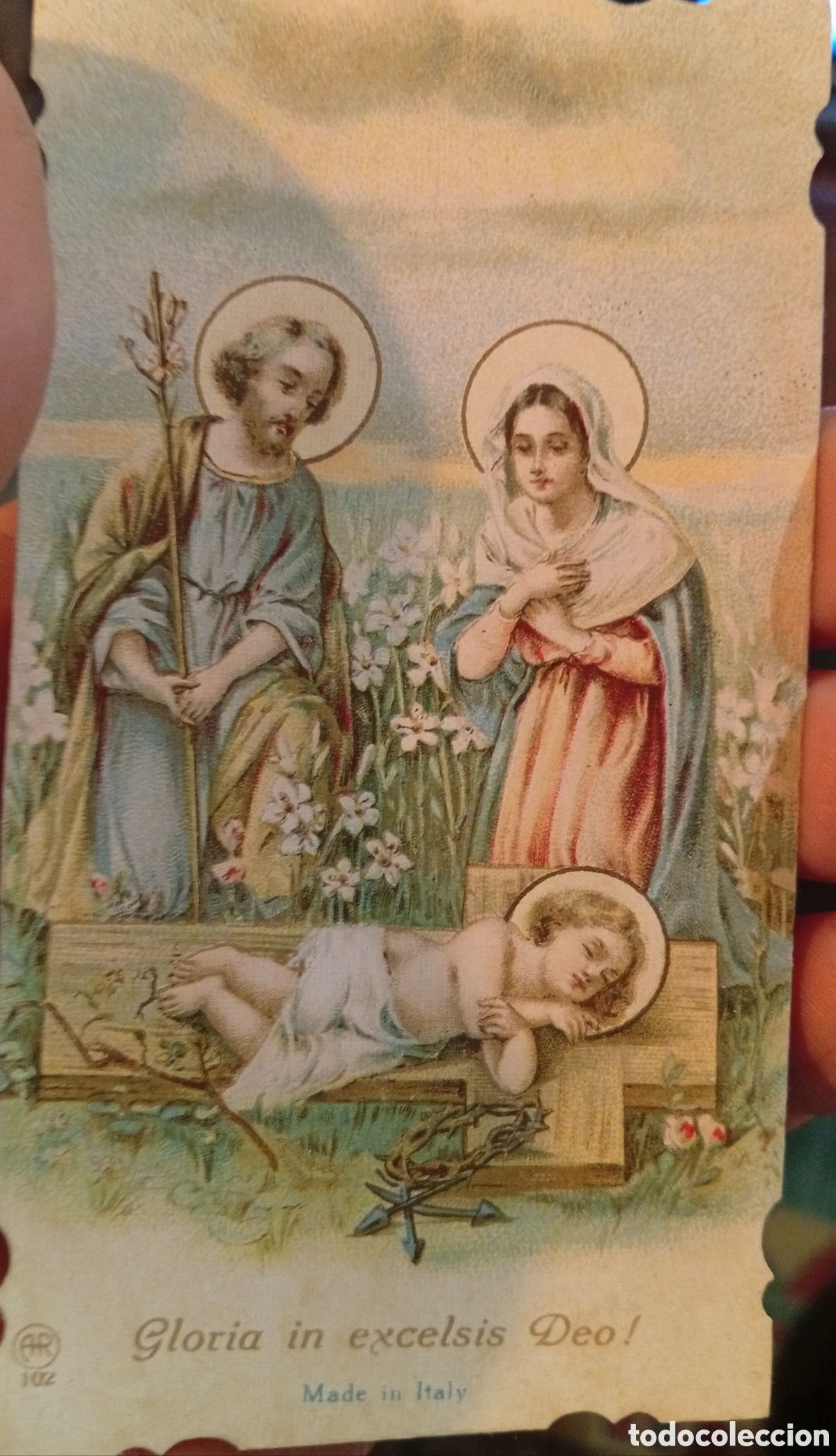 Otros Art&iacute;culos de Coleccionismo en Papel: Lote de 12 muy antiguas estampas religiosas de muy principios del siglo XX