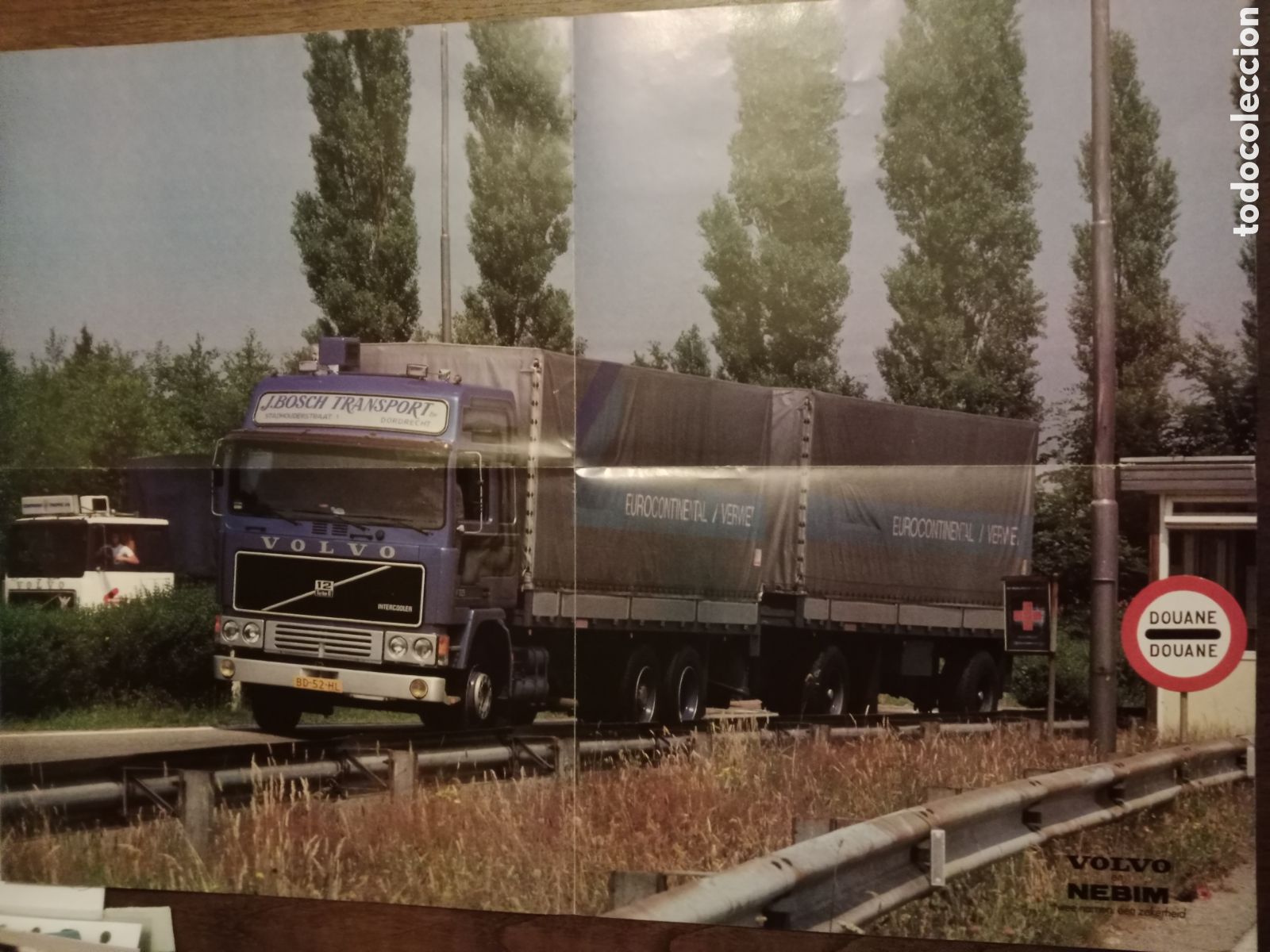 Collectionnisme Papier divers: Poster cami&oacute;n Volvo F 12 intercooler