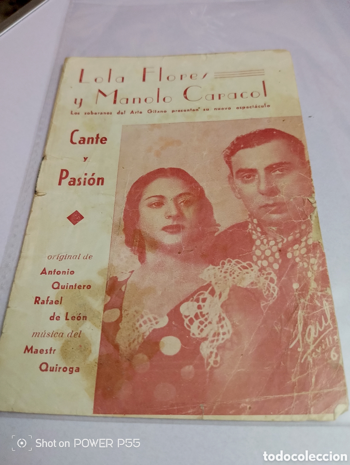 Otros art&iacute;culos de coleccionismo en papel: Cancionero de 1951 lola flores