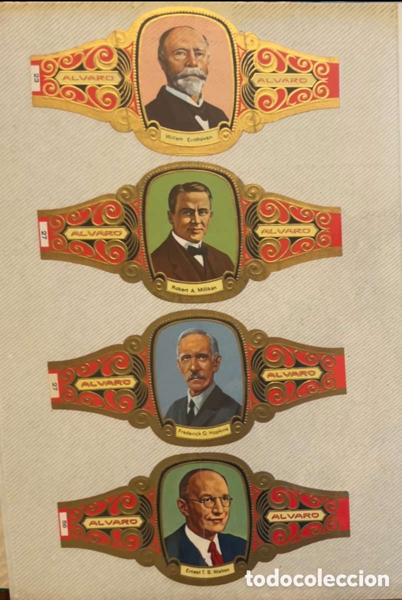 Otros art&iacute;culos de coleccionismo en papel: Vitolas variadas en &aacute;lbum - Foto 4