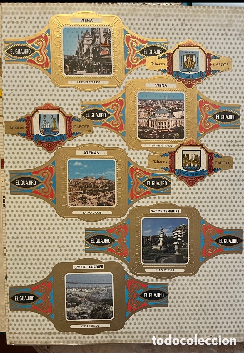 Otros art&iacute;culos de coleccionismo en papel: Vitolas variadas en &aacute;lbum - Foto 8