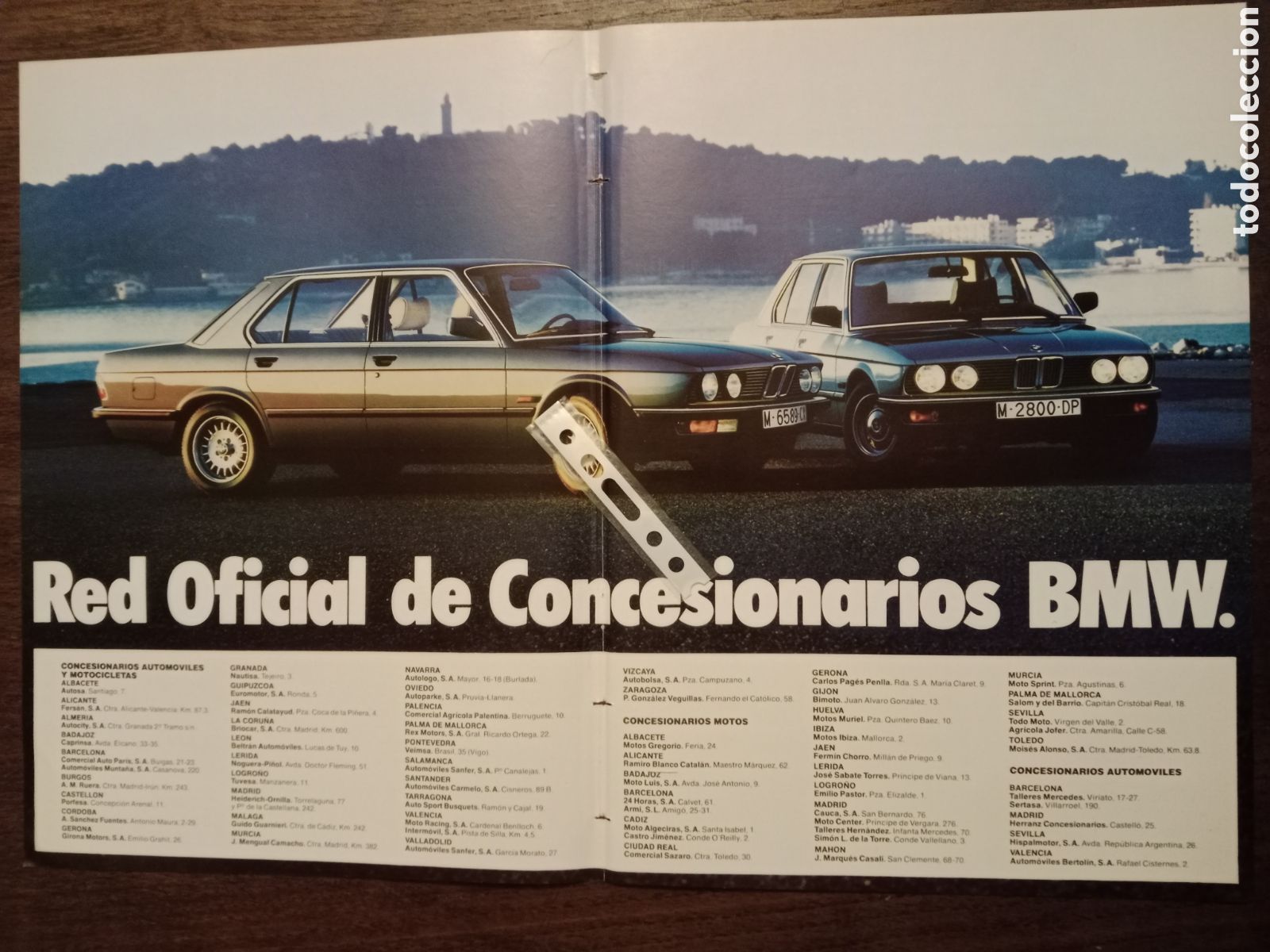 Otros Art&iacute;culos de Coleccionismo en Papel: Publicidad autom&oacute;vil BMW de 1981