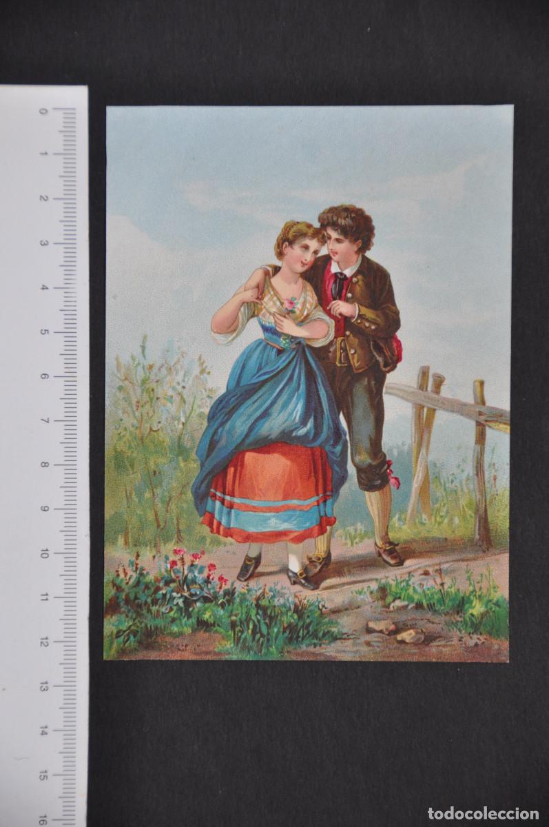 Sammelleidenschaft Andere Papierartikel: CARTULINA ROMANTICA SIN PUBLICIDAD