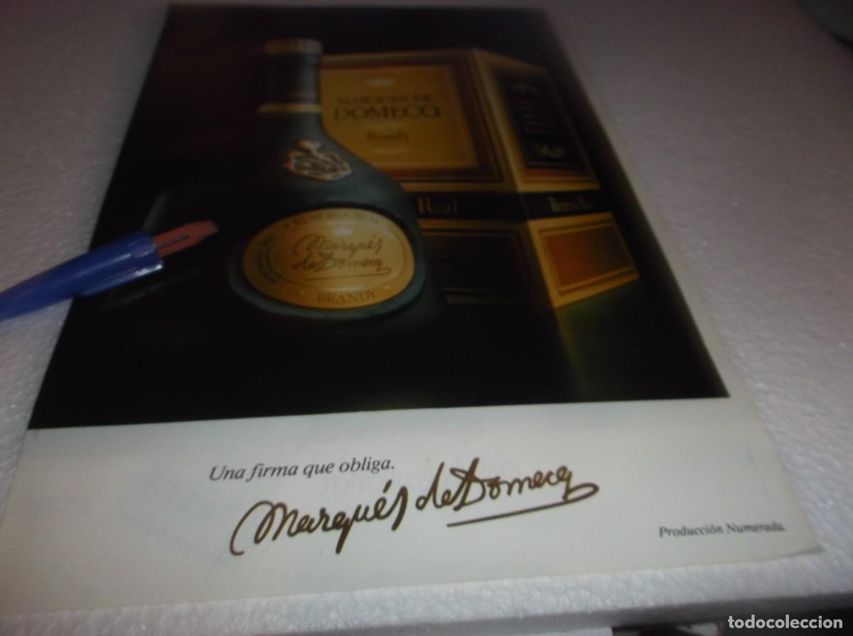 Otros Art&iacute;culos de Coleccionismo en Papel: RECORTE PIUBLICIDAD A&Ntilde;O 1979.-BRANDY-CO&Ntilde;AC MARQU&Eacute;S DE DOMECQ -RESERVA REAL /ATR&Aacute;S ONLY FOR GENTLEMEN