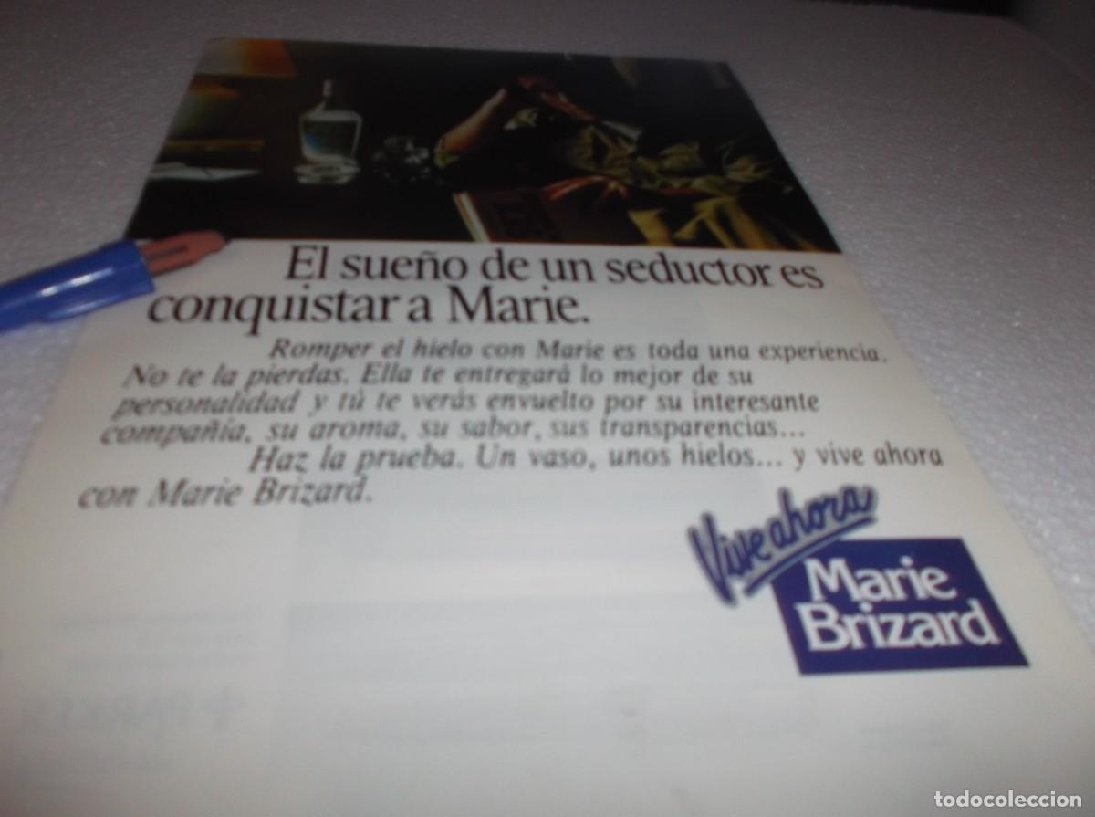 Otros Art&iacute;culos de Coleccionismo en Papel: RECORTE PIUBLI.A&Ntilde;O 1982.- ANISETTE MARIE BRIZARD(WOODY ALLEN) /ATR&Aacute;S PLUMA PARKER