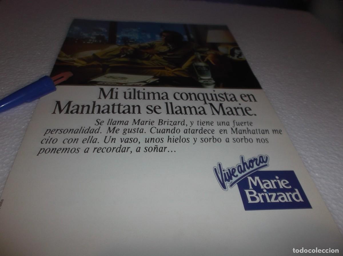 Otros Art&iacute;culos de Coleccionismo en Papel: RECORTE PIUBLI.A&Ntilde;O 1982.- ANISETTE MARIE BRIZARD(WOODY ALLEN) /ATR&Aacute;S RELOJ OMEGA