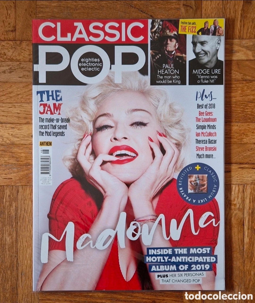 Otros Art&iacute;culos de Coleccionismo en Papel: Revista Classic Pop con Madonna en portada