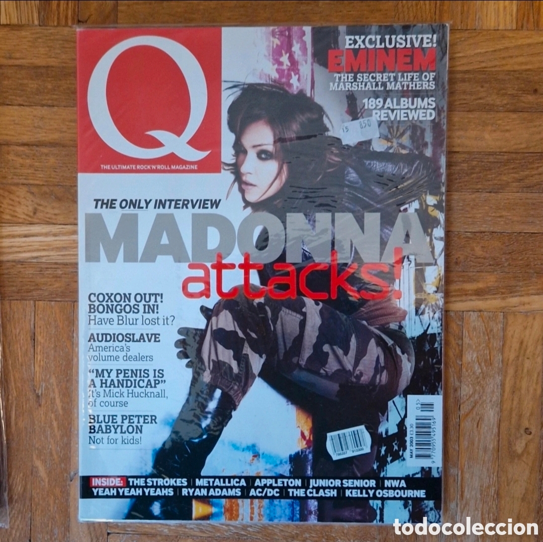 Otros Art&iacute;culos de Coleccionismo en Papel: Revista Q con Madonna en portada &ndash; edici&oacute;n especial