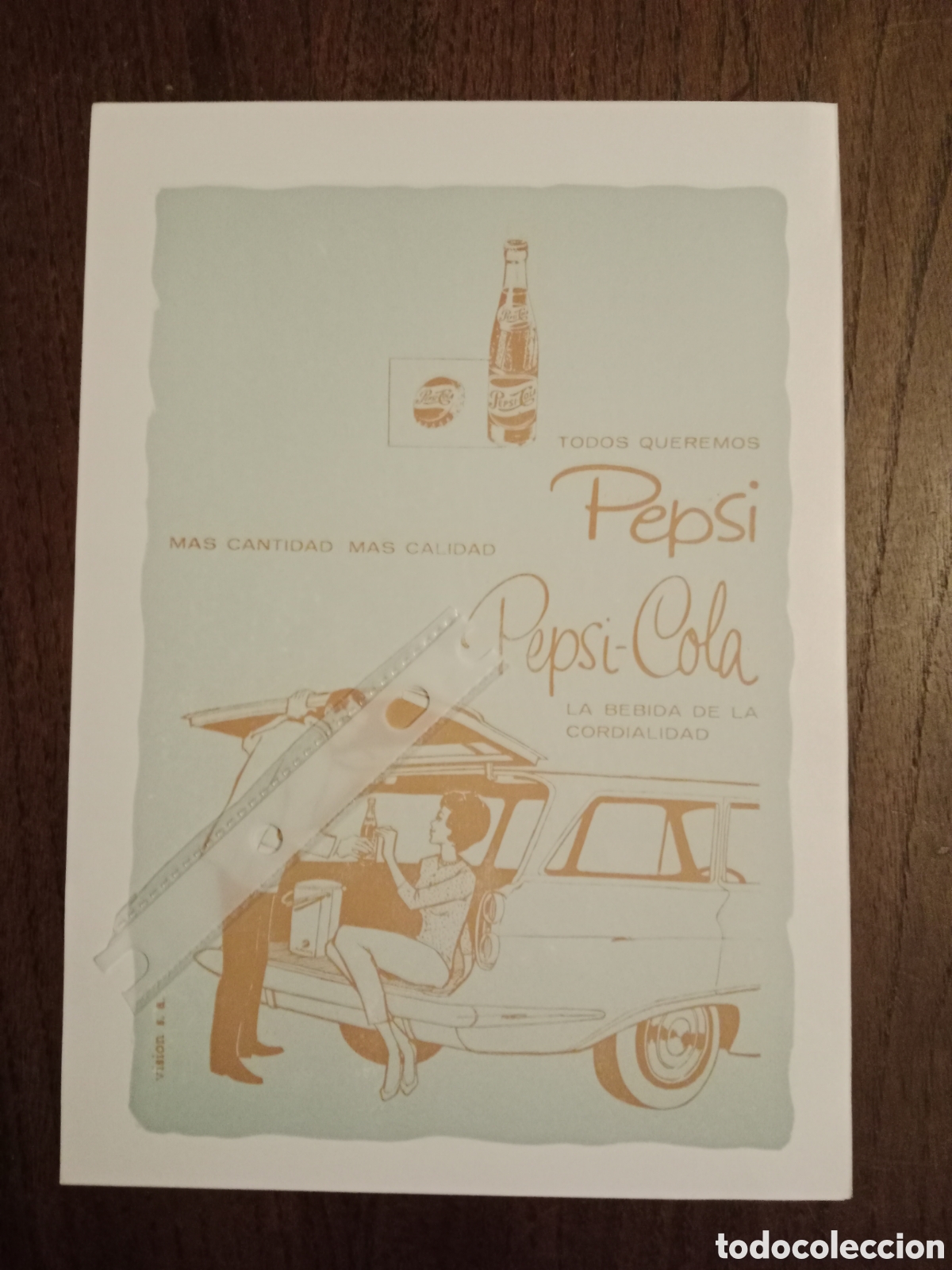 Paper Collecting Others: Publicidad bebida Pepsi cola de 1964