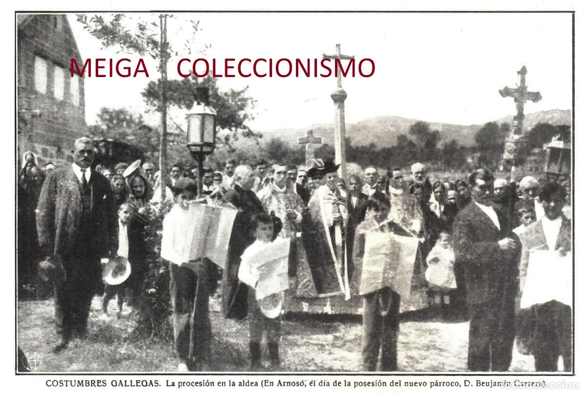Paper Collecting Others: �Q575 - [A&Ntilde;O 1920]. ARNOSO. PROCESION. PONTEVEDRA. GALICIA. [LEER DESCRIPCION].