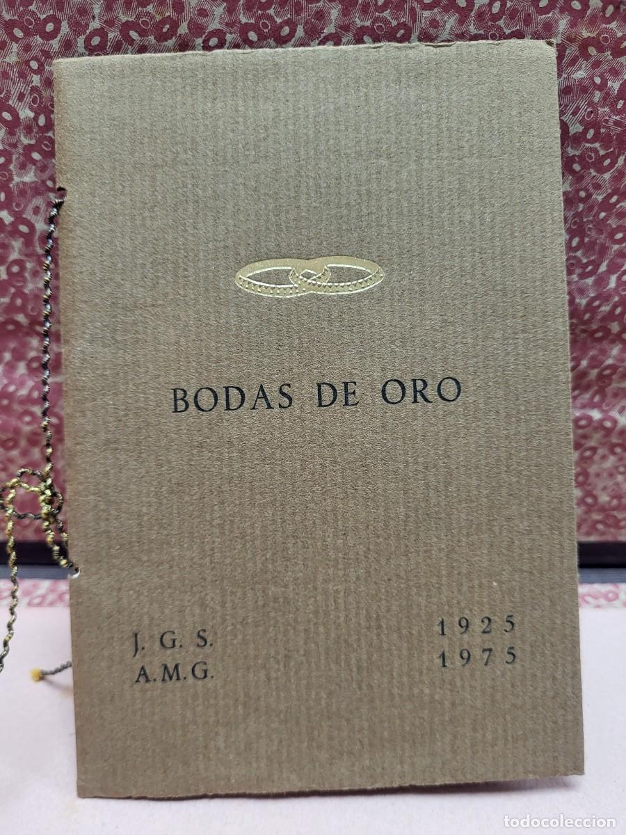Outros artigos de papel: BODAS DE ORO GARCIA MARCOS MURCIA 1975