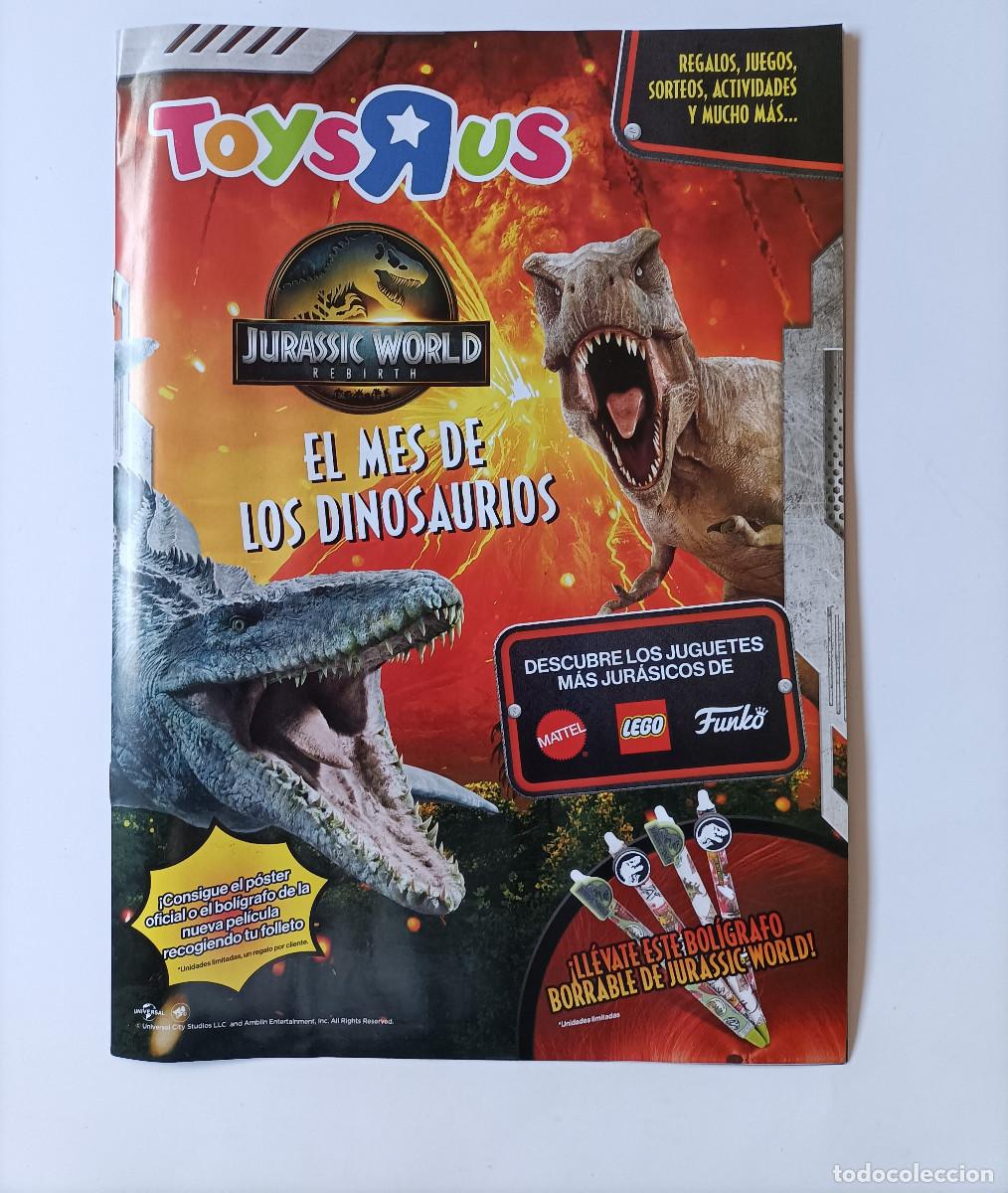 Otros Art&iacute;culos de Coleccionismo en Papel: revista jurassic world toys'r'us catalogo promocional dinosaurios figuras mattel funko lego