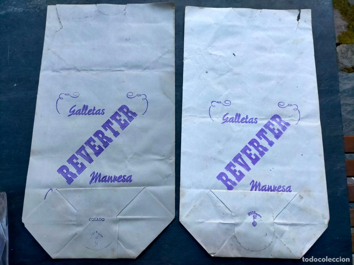 Paper Collecting Others: Sobres de papel galletas reverter Manresa antiguos
